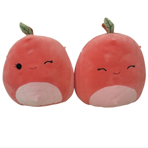 Squishmallows Other - Squishmallows Cherry Plush Set 8"